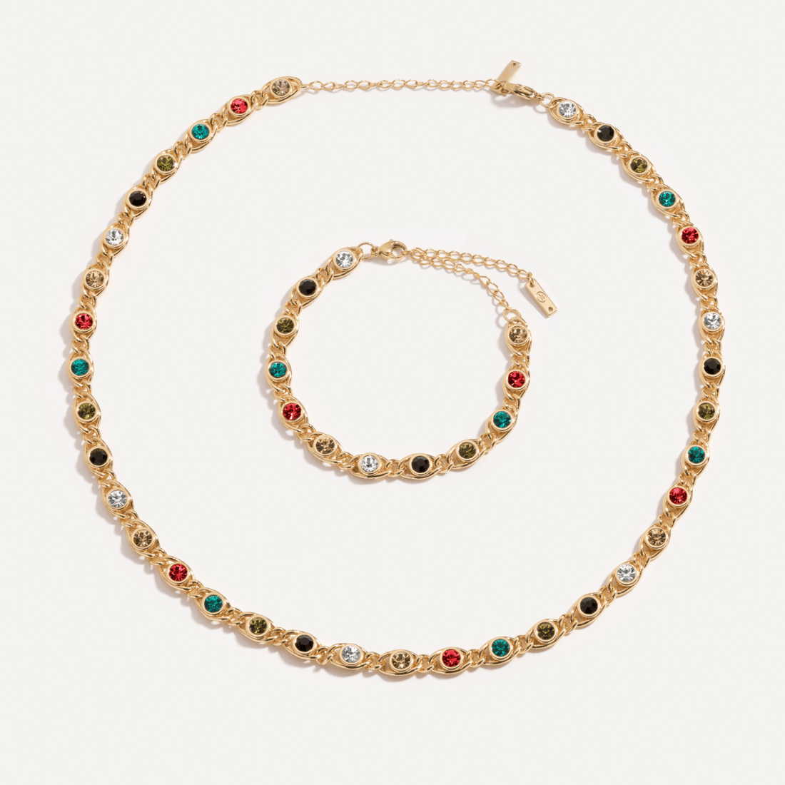 Conjunto Chloé Banhado em Ouro 18k - Murano Joias