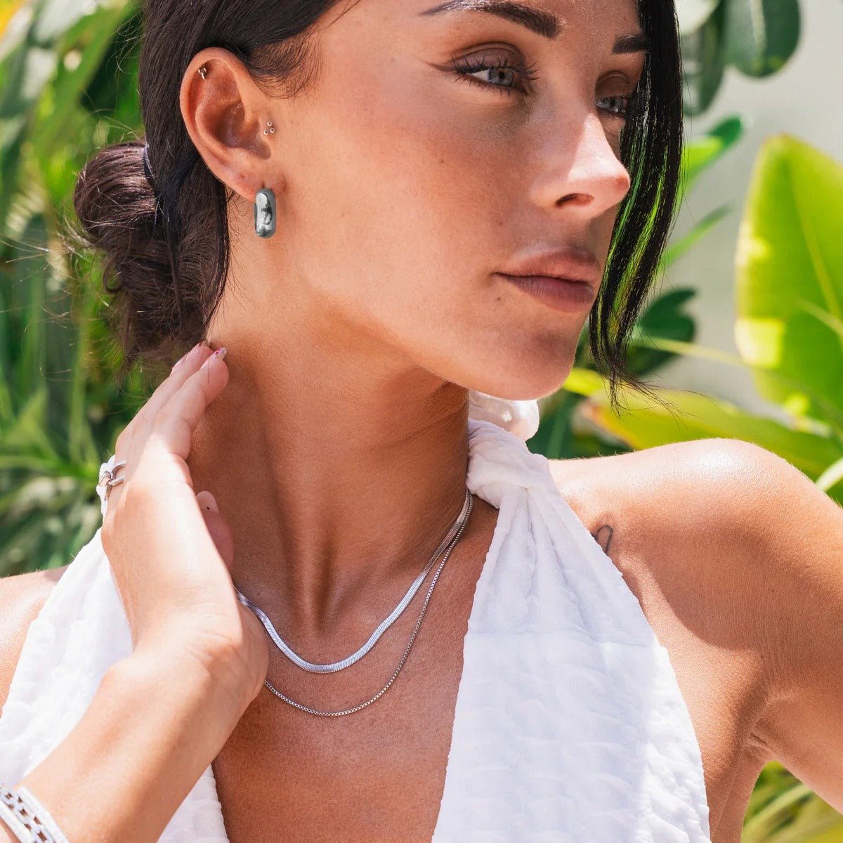 Mix de Colares Essentials - Prata - Murano Joias