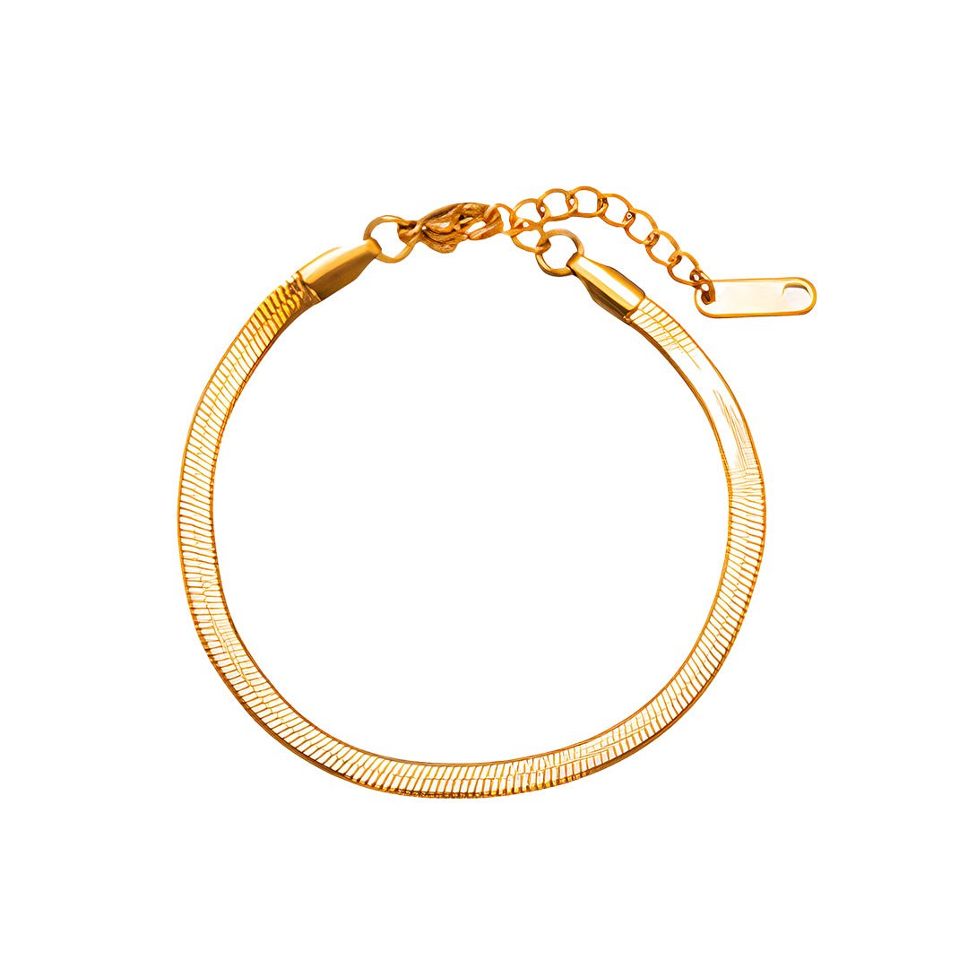 Pulseira Malha Banhada em Ouro 18K - Murano Joias