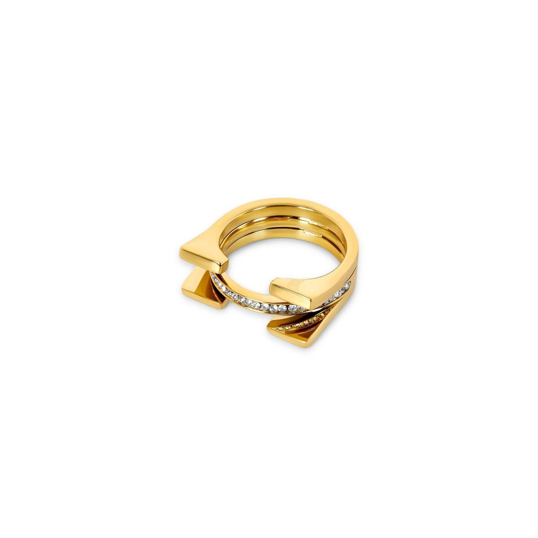 Anel Truth Banhado em Ouro 18k - Murano Joias