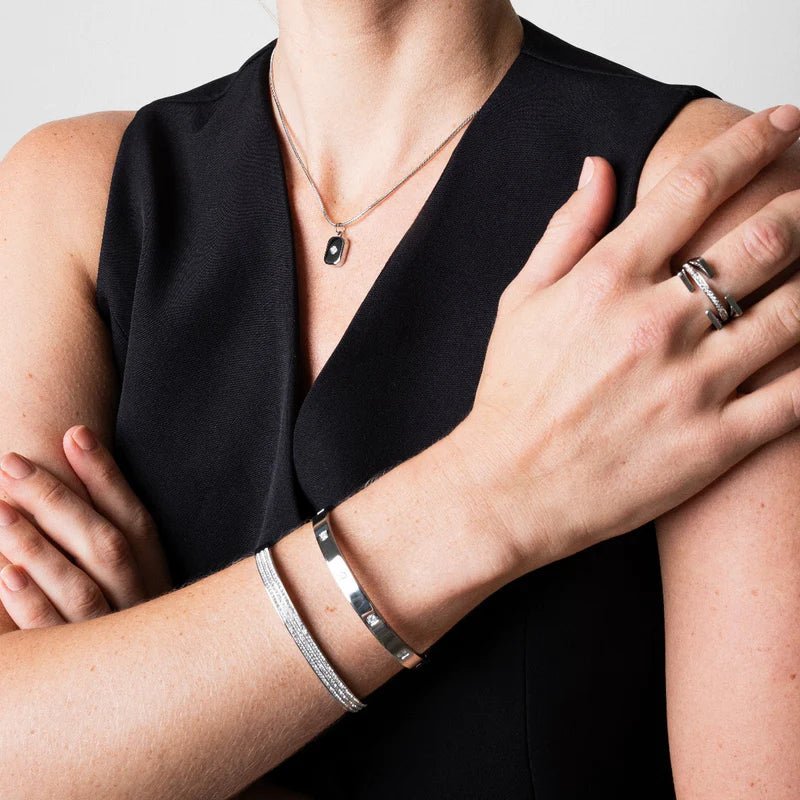 Bracelete Luxe Prata - Murano Joias