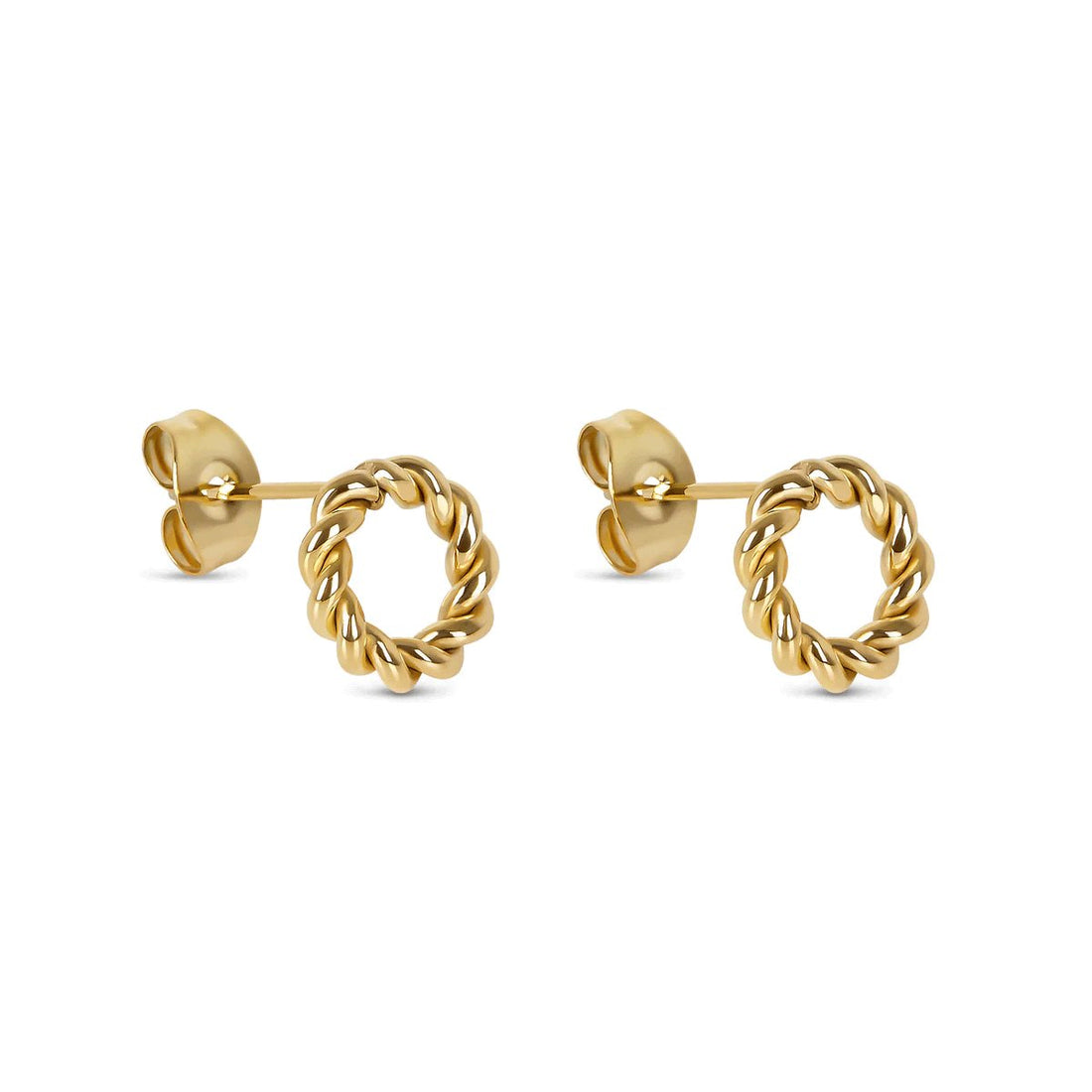 Brinco Twist Banhado em Ouro 18k - Murano Joias