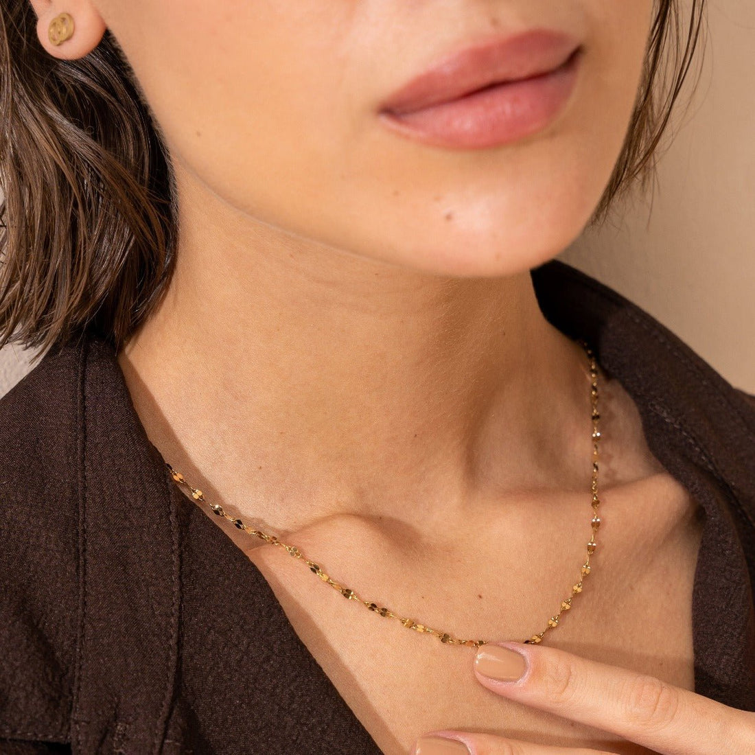 Colar Corrente Destiny Banhado em Ouro 18K - Murano Joias