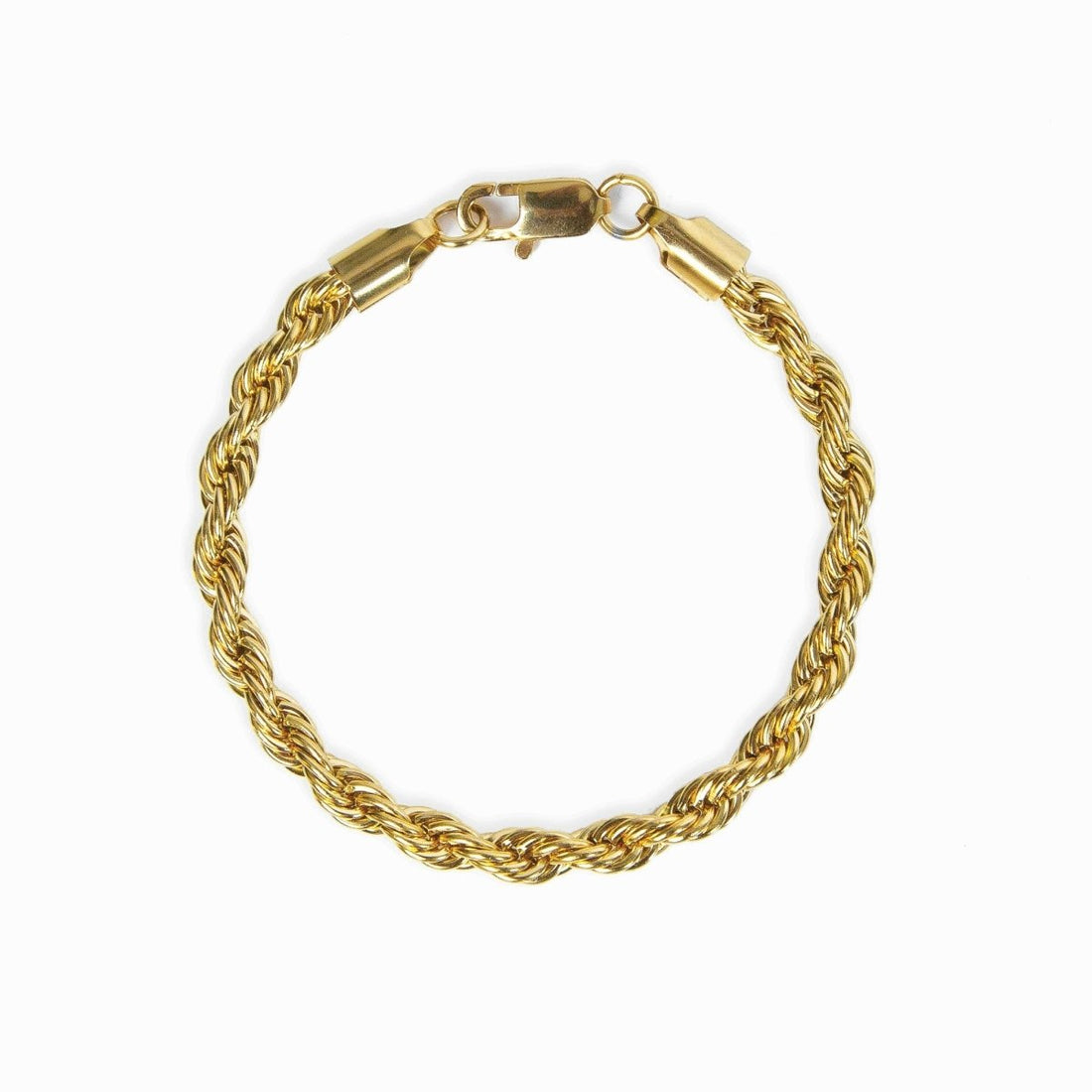Pulseira Cordão Baiano Banhado em Ouro 18K - Murano Joias