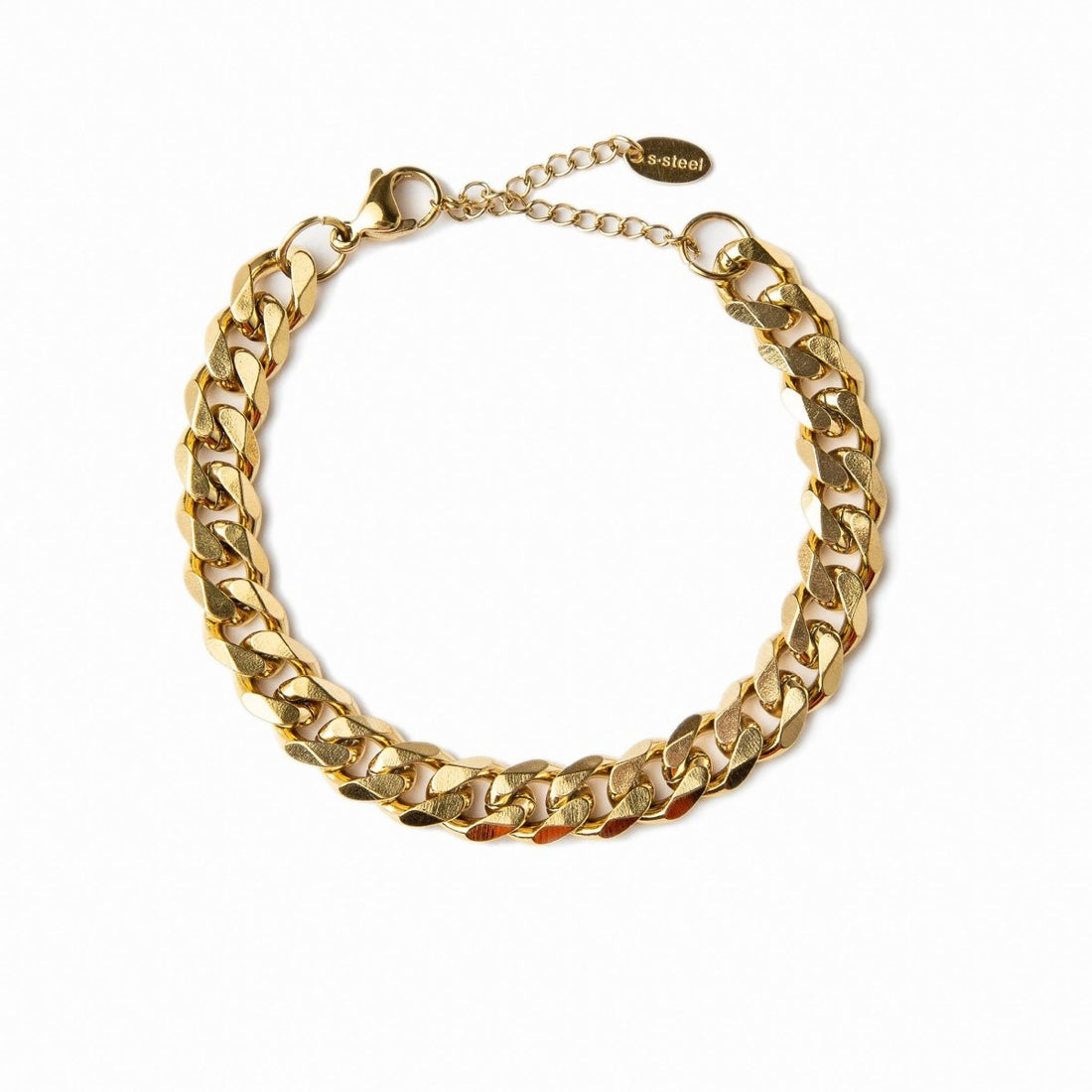 Pulseira de Corrente Petra Banhado em Ouro 18K - Murano Joias