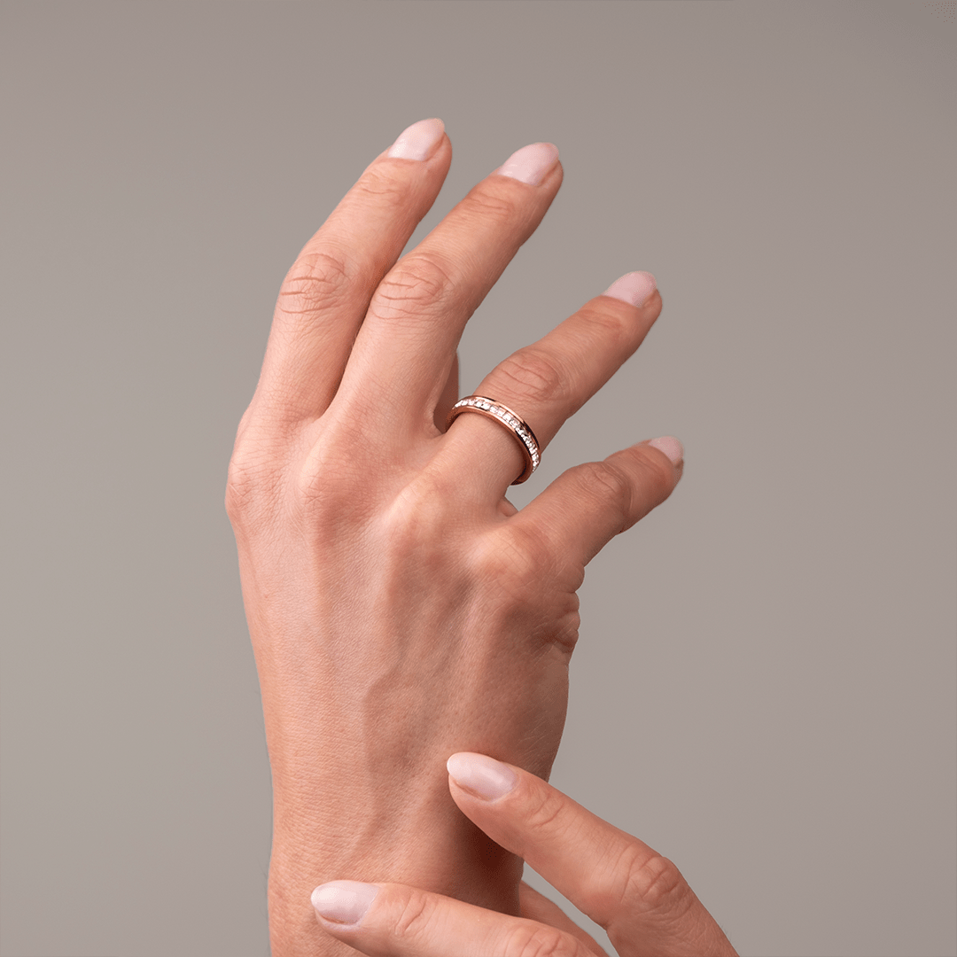 Anel Brilhante Banhado em Ouro 18K - Murano Joias