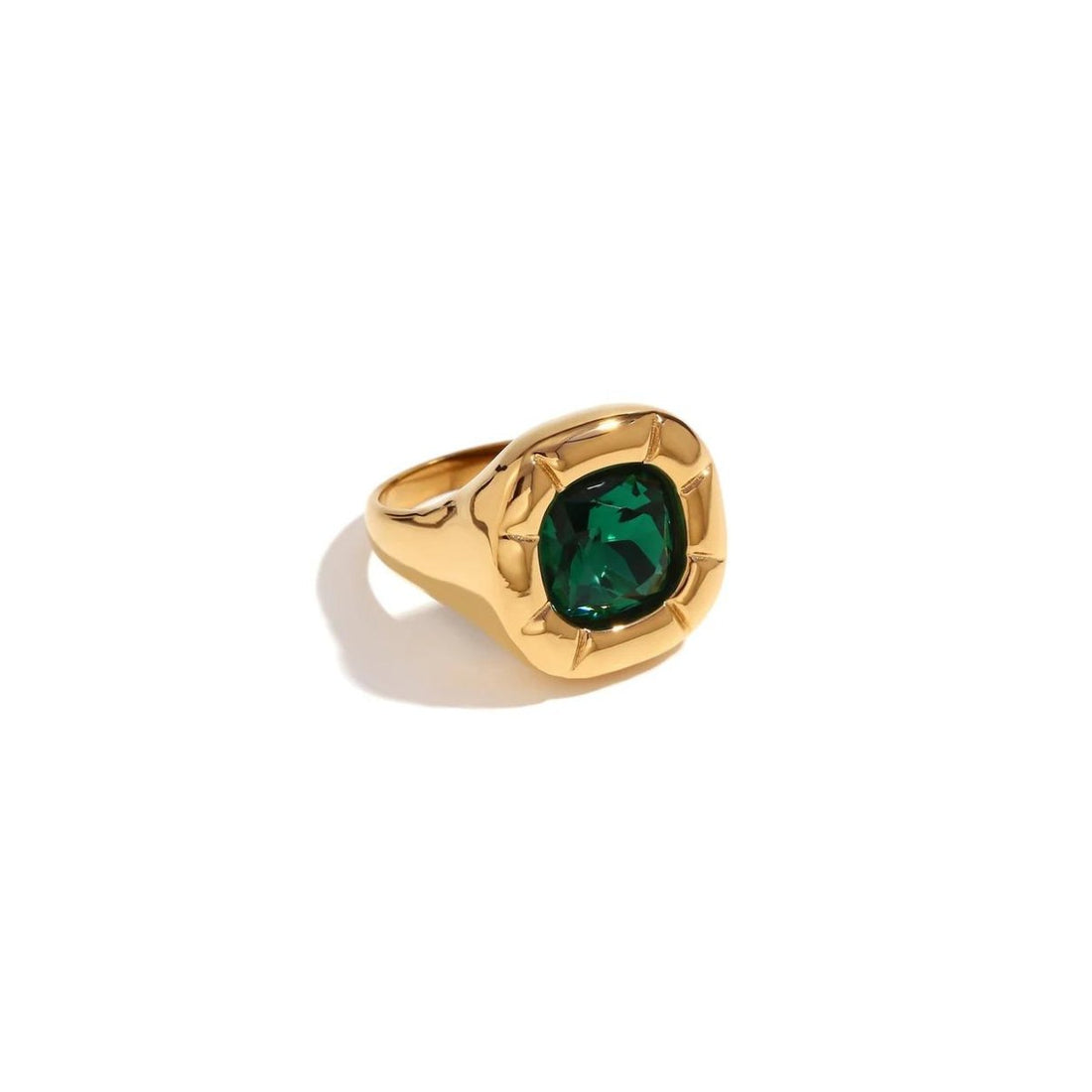 Anel Cocktail Dulcis Banhado em Ouro 18K - Murano Joias
