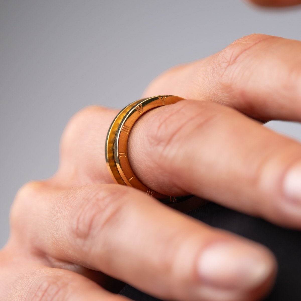 Anel Génova Banhado em Ouro 18K - Murano Joias