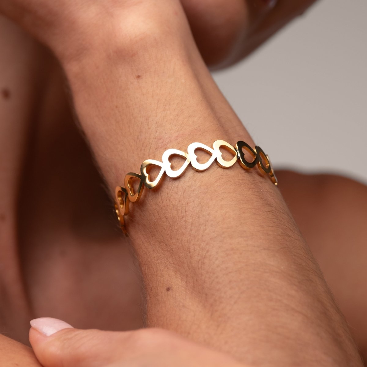 Bracelete Adored Banhado em Ouro 18K - Murano Joias