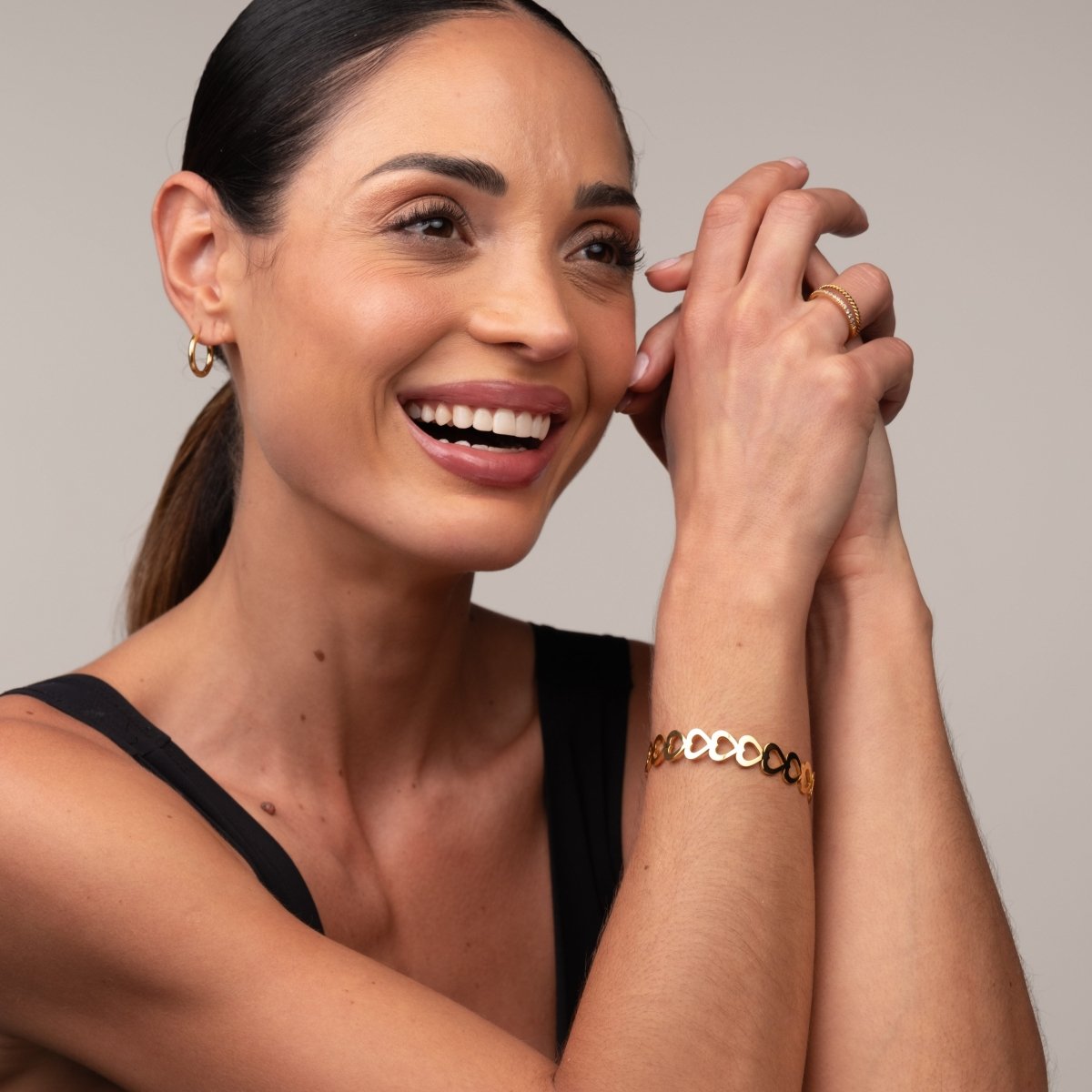 Bracelete Adored Banhado em Ouro 18K - Murano Joias