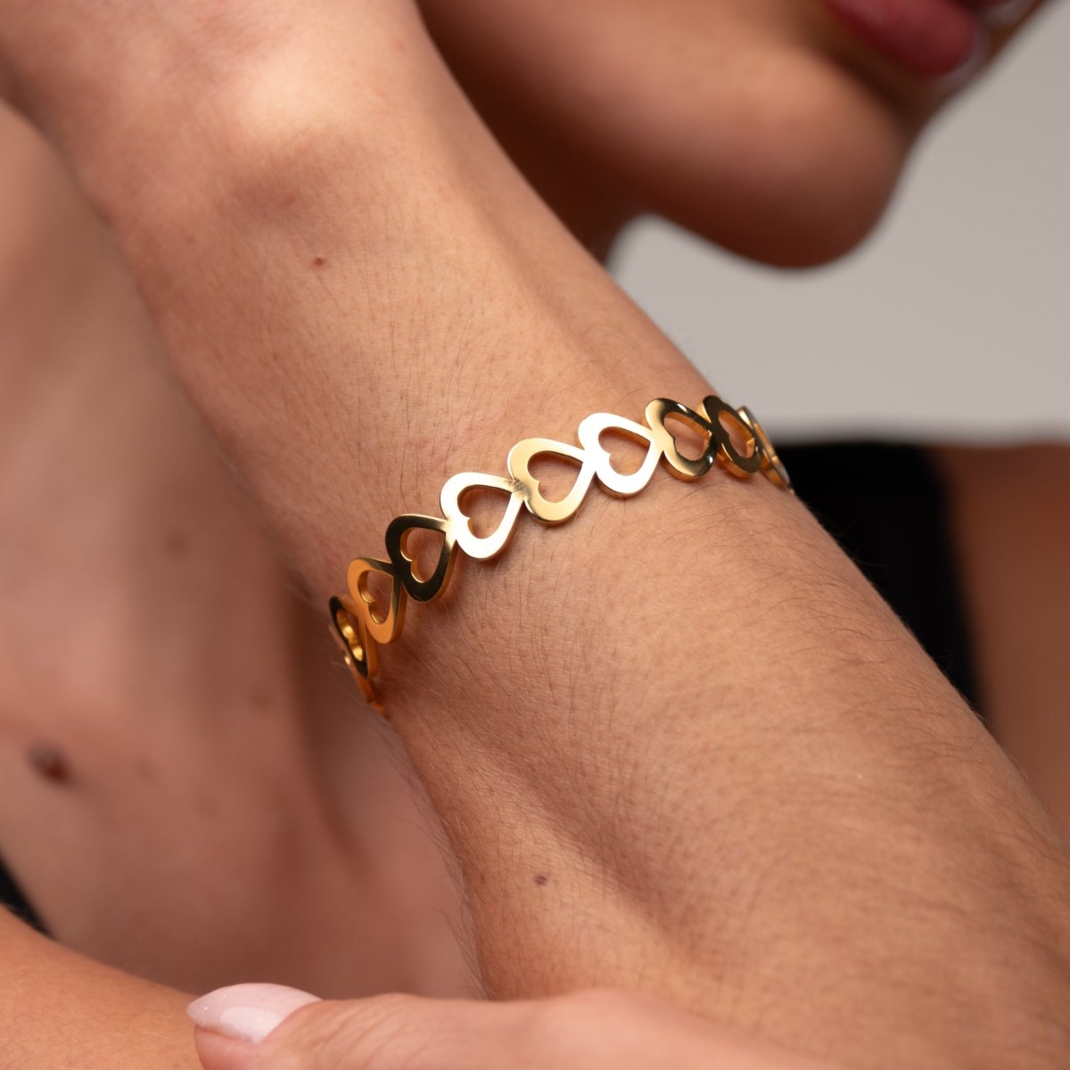 Bracelete Adored Banhado em Ouro 18K - Murano Joias