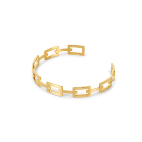 Bracelete Alexandra Banhado em Ouro 18K - Murano Joias