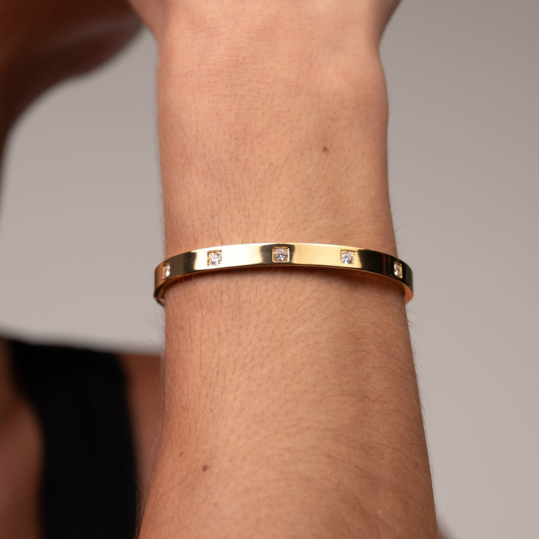 Bracelete Amélie Banhado em Ouro 18k - Murano Joias
