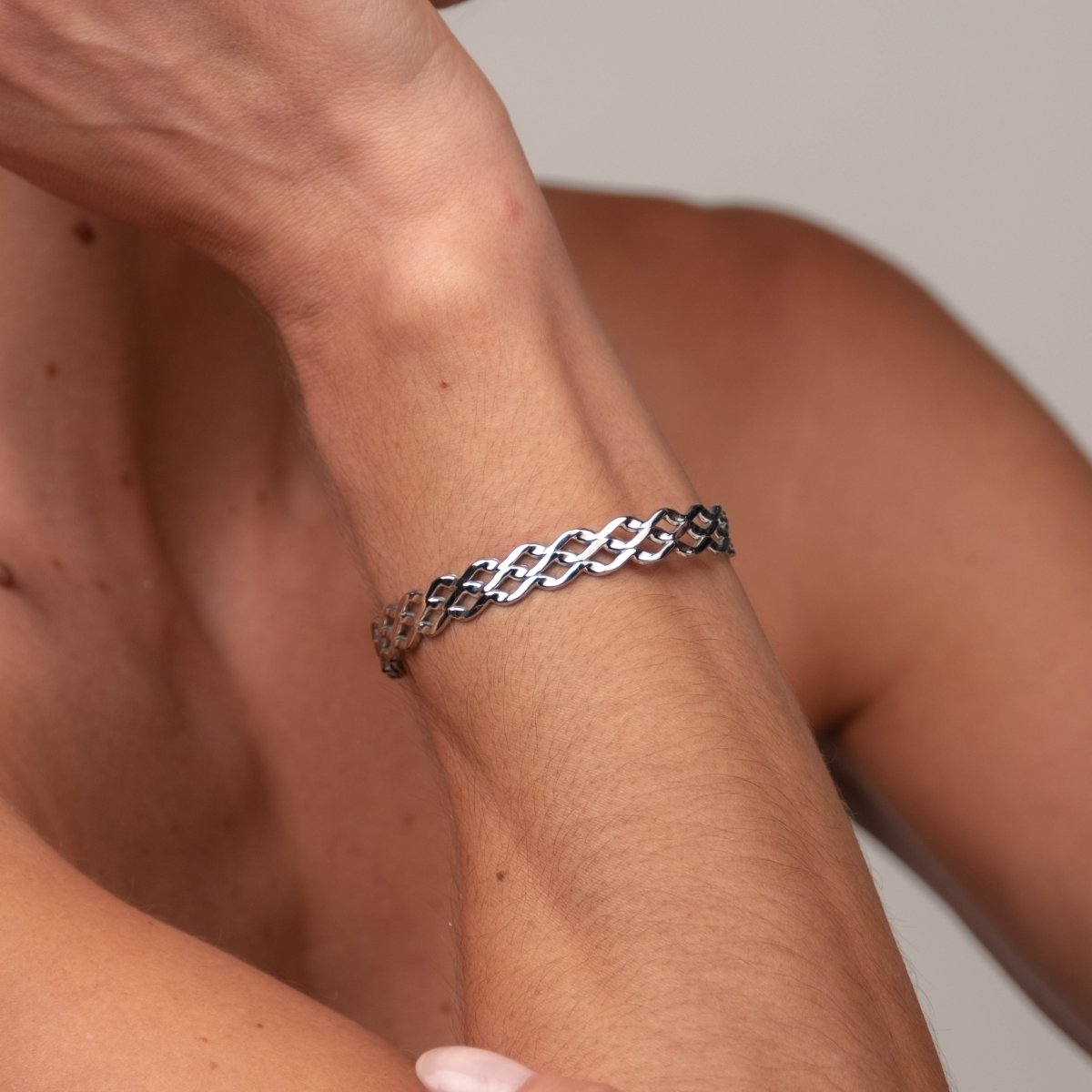 Bracelete Blogger - Prata - Murano Joias
