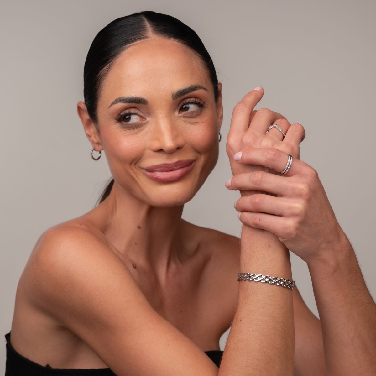 Bracelete Blogger - Prata - Murano Joias