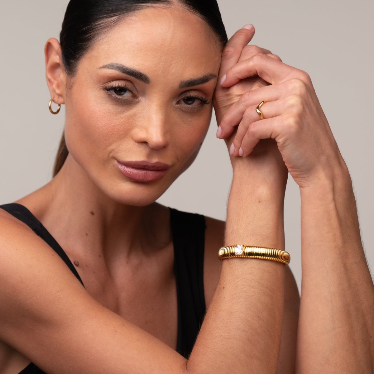 Bracelete Capri Banhado em Ouro 18k - Murano Joias