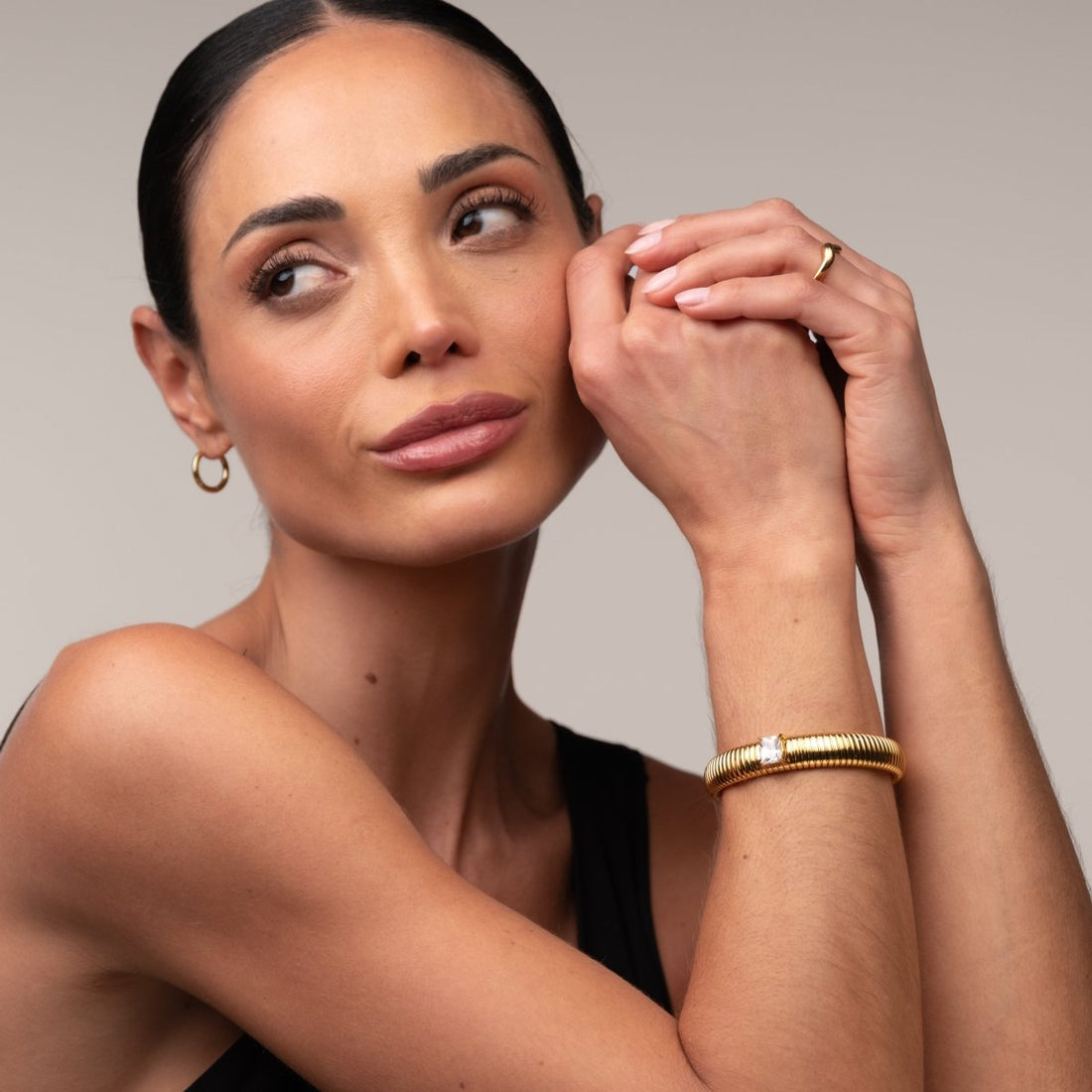 Bracelete Capri Banhado em Ouro 18k - Murano Joias