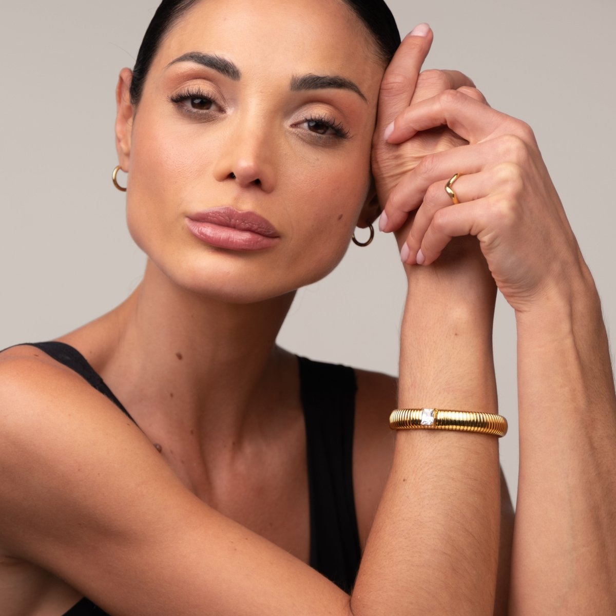 Bracelete Capri Banhado em Ouro 18k - Murano Joias