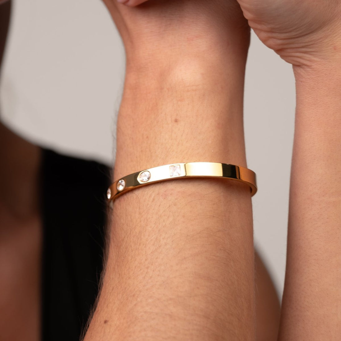 Bracelete Catherine Banhado em Ouro 18k - Murano Joias