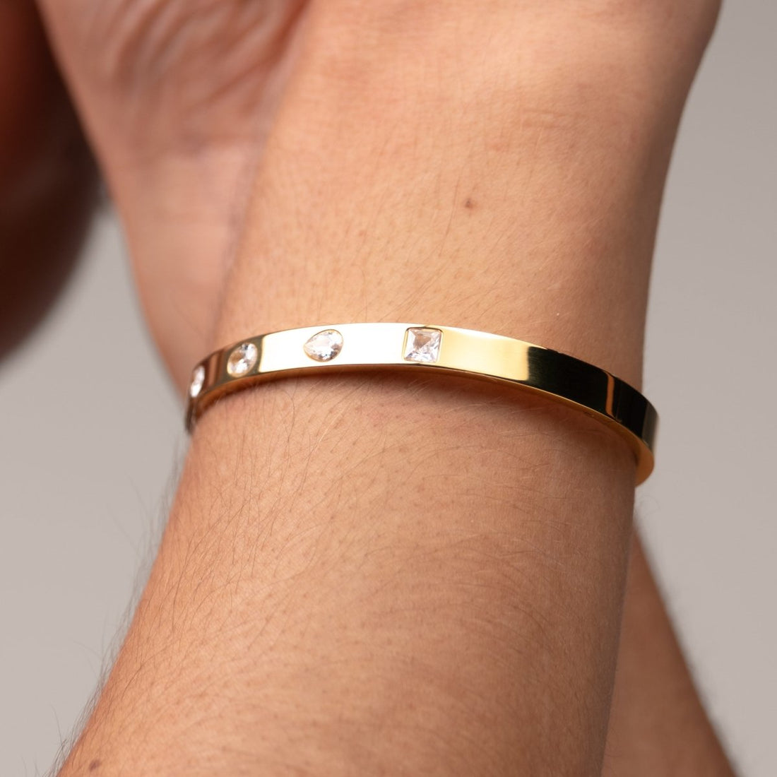 Bracelete Catherine Banhado em Ouro 18k - Murano Joias