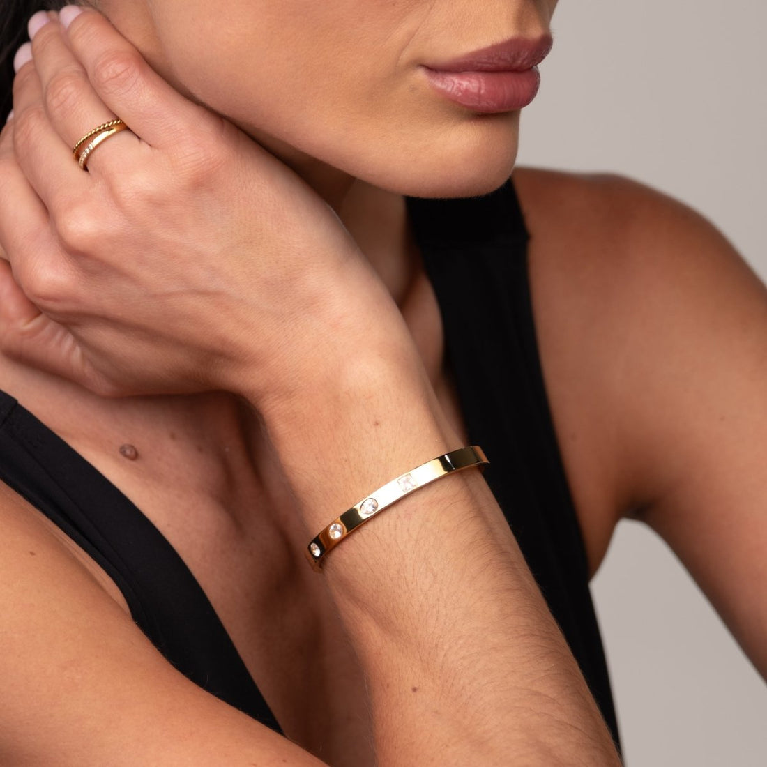 Bracelete Catherine Banhado em Ouro 18k - Murano Joias
