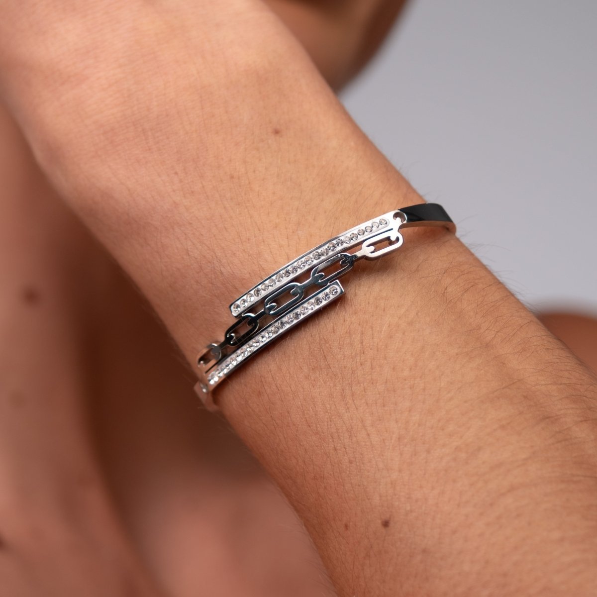 Bracelete Donatela - Prata - Murano Joias
