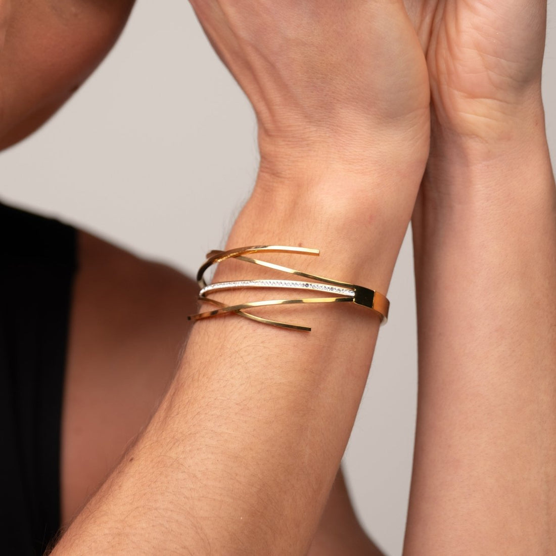 Bracelete Florence Zircônia Banhada em Ouro 18K - Murano Joias