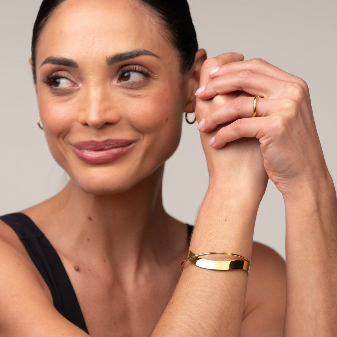 Bracelete Inter Banhado em Ouro 18k - Murano Joias