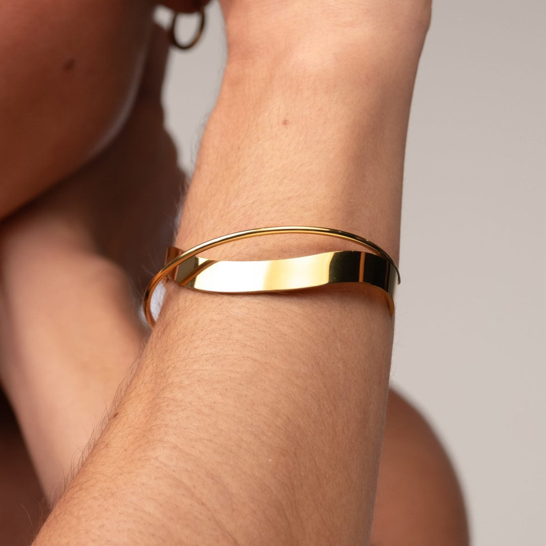 Bracelete Inter Banhado em Ouro 18k - Murano Joias