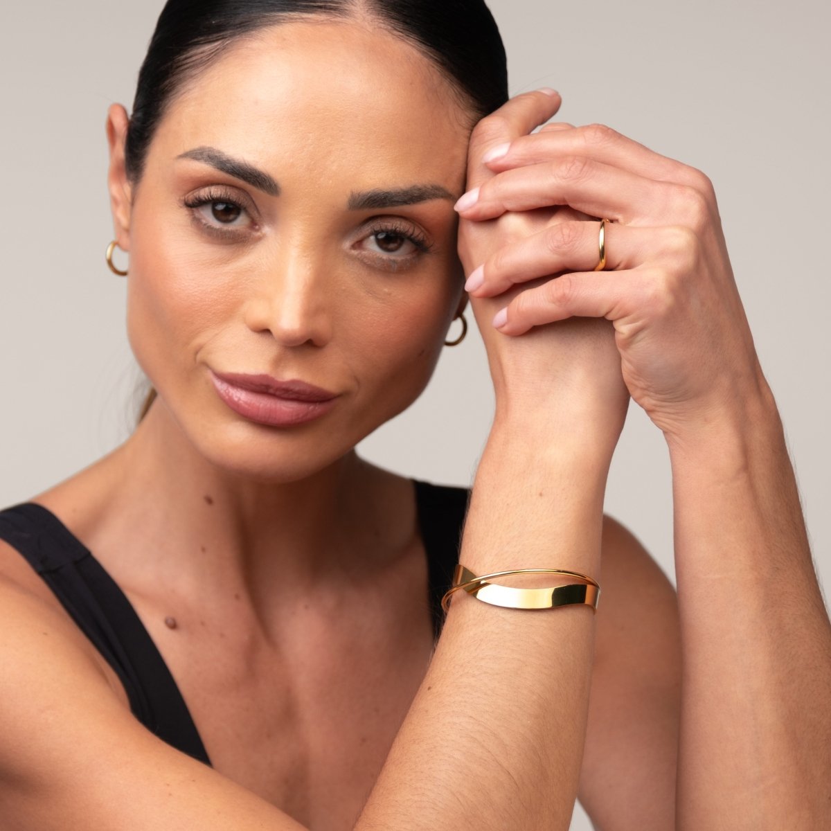 Bracelete Inter Banhado em Ouro 18k - Murano Joias
