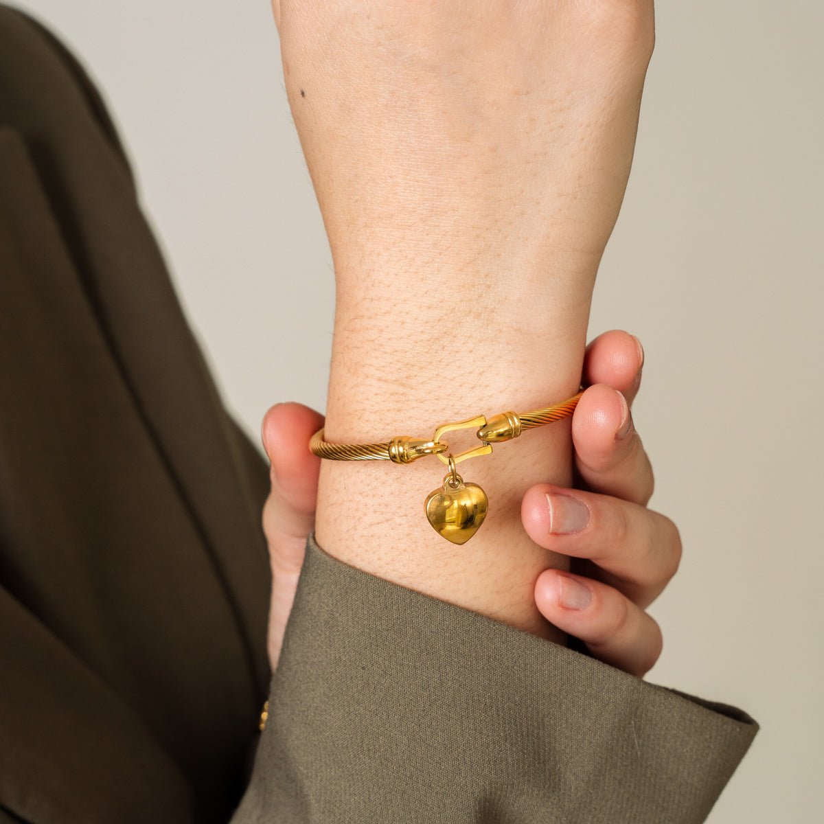 Bracelete Love Banhado em Ouro 18k - Murano Joias