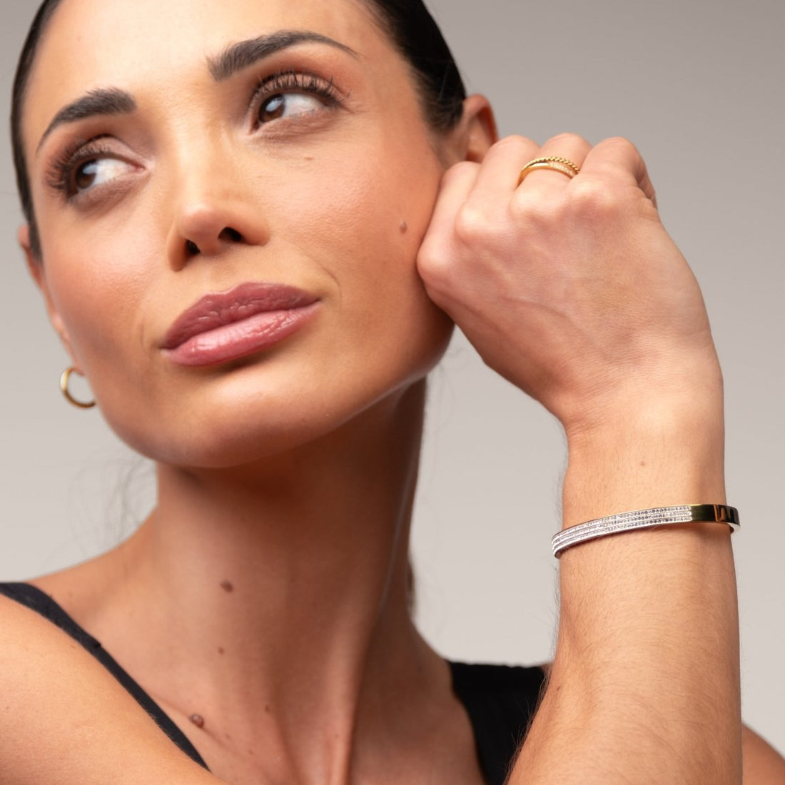 Bracelete Luxe Banhado em Ouro 18k - Murano Joias