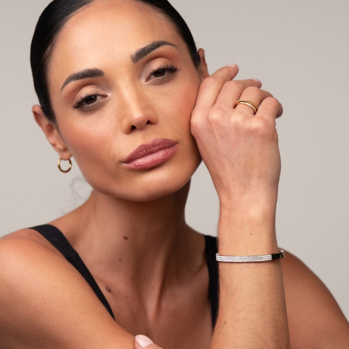 Bracelete Luxe Banhado em Ouro 18k - Murano Joias