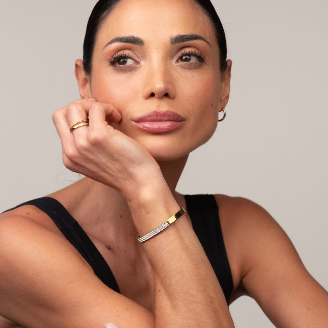 Bracelete Luxe Banhado em Ouro 18k - Murano Joias