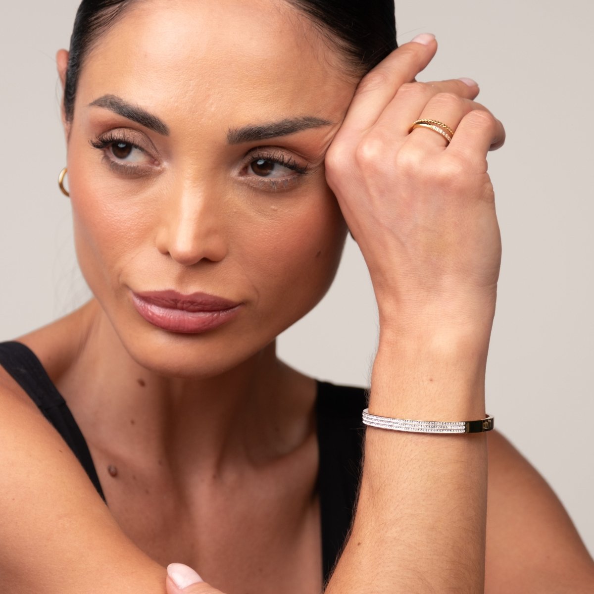 Bracelete Luxe Banhado em Ouro 18k - Murano Joias