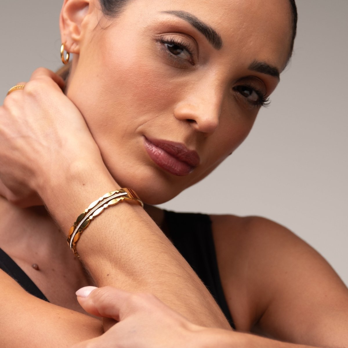 Bracelete Madison Banhado em Ouro 18k - Murano Joias