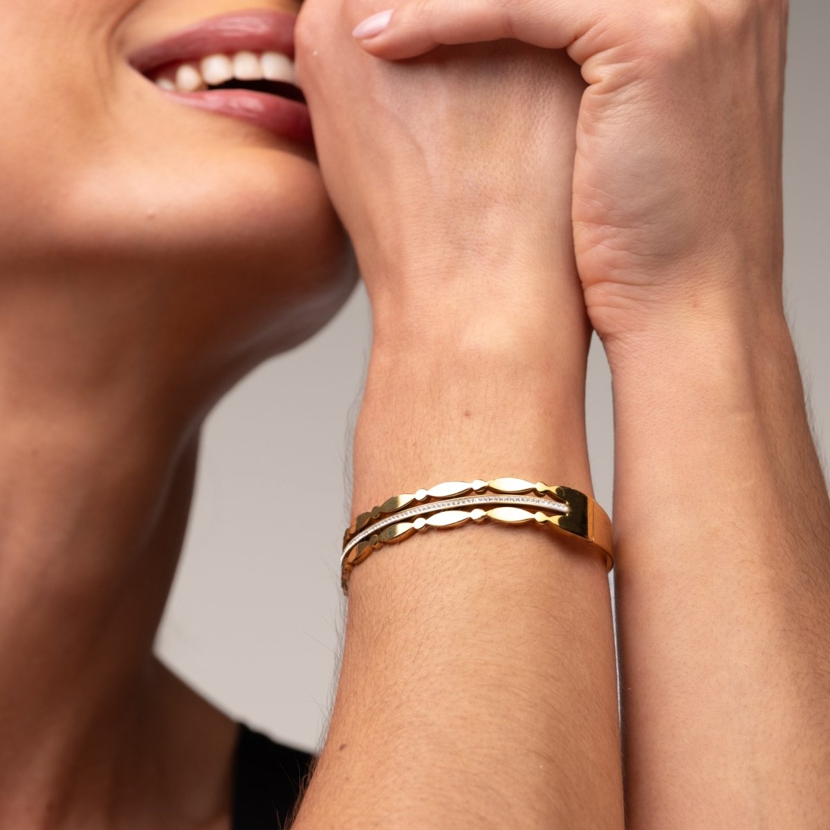 Bracelete Madison Banhado em Ouro 18k - Murano Joias