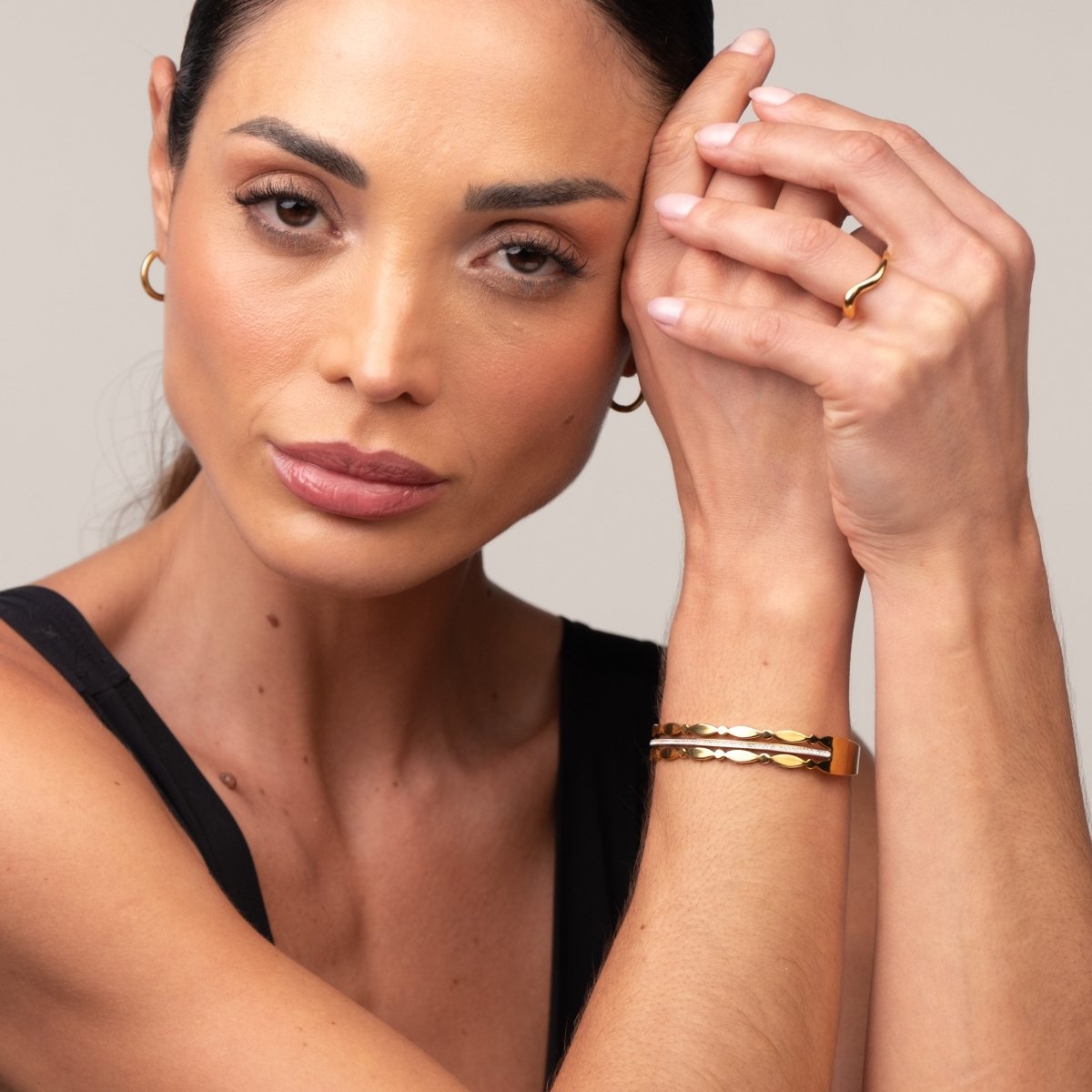 Bracelete Madison Banhado em Ouro 18k - Murano Joias