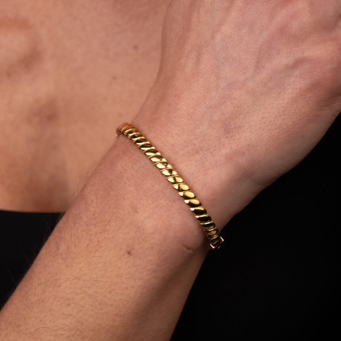 Bracelete Pisa Banhado em Ouro 18k - Murano Joias