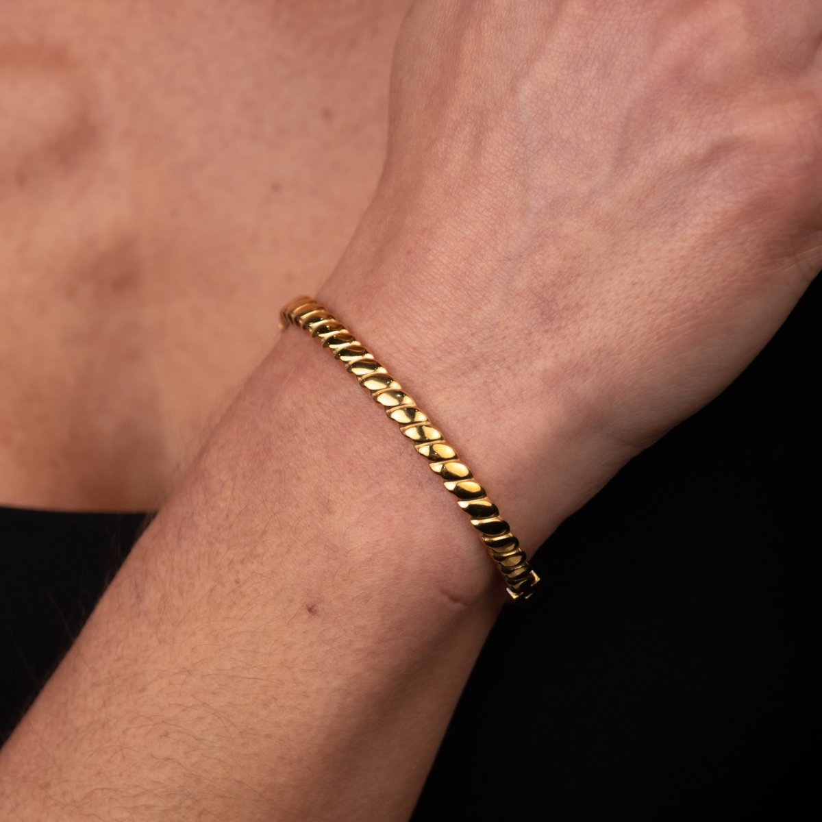 Bracelete Pisa Banhado em Ouro 18k - Murano Joias