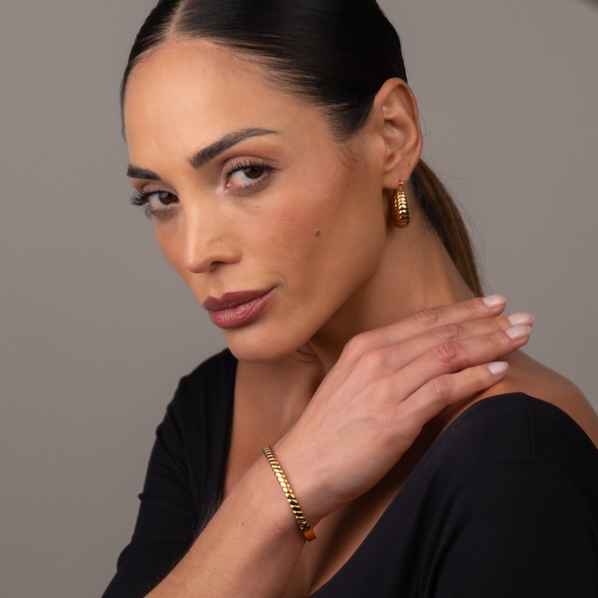 Bracelete Pisa Banhado em Ouro 18k - Murano Joias