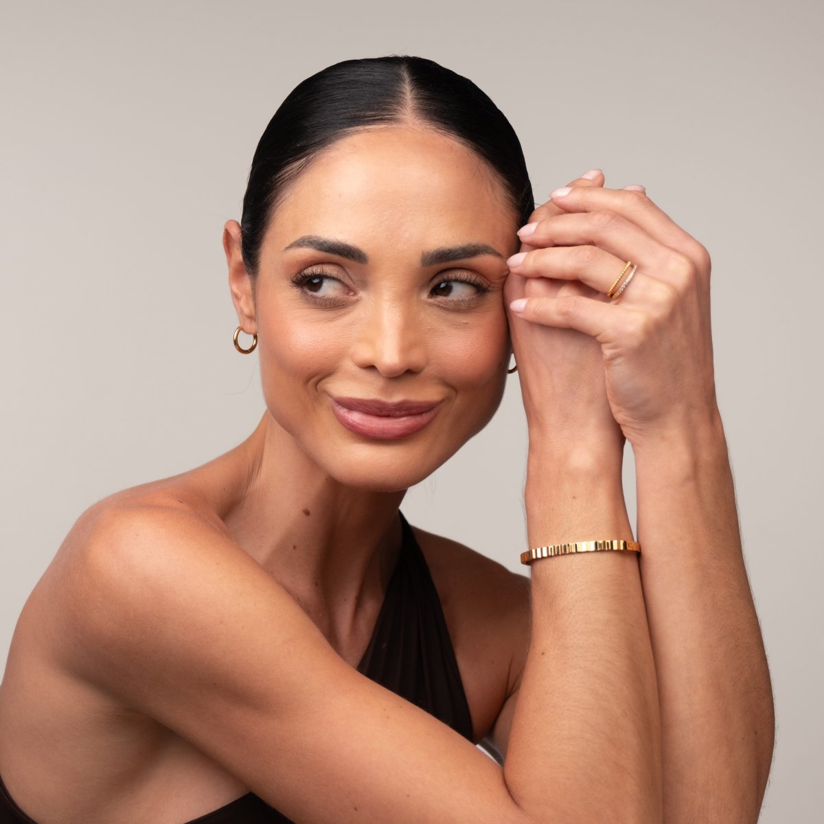 Bracelete Ripple Banhado em Ouro 18k - Murano Joias
