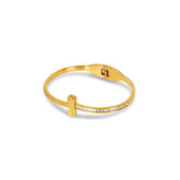 Bracelete T - Bar Elegance Banhado em Ouro 18k - Murano Joias