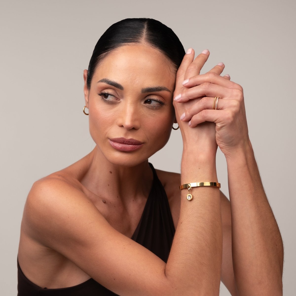 Bracelete Uniq Banhado a Ouro 18K - Murano Joias