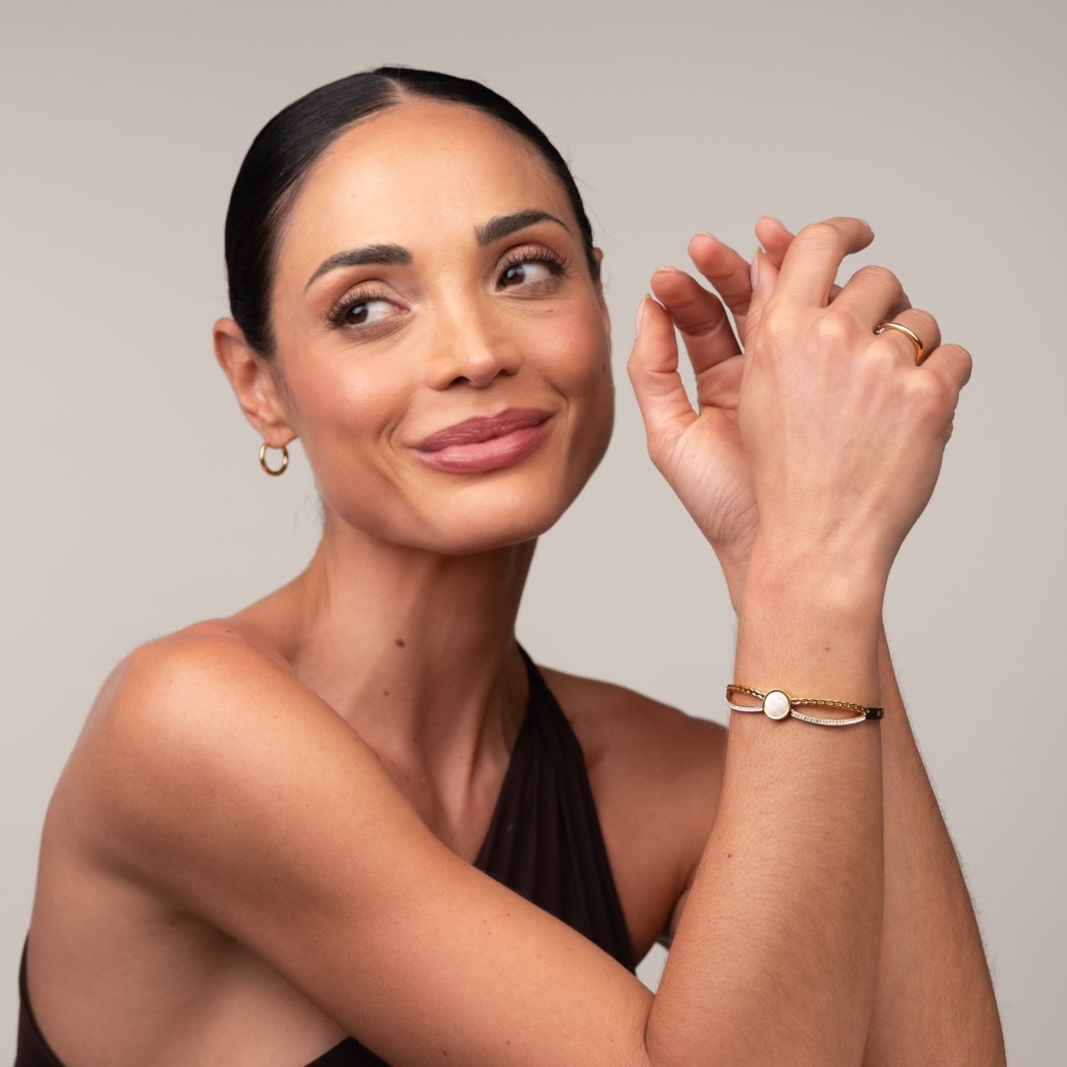 Bracelete Venus Banhado em Ouro 18k - Murano Joias