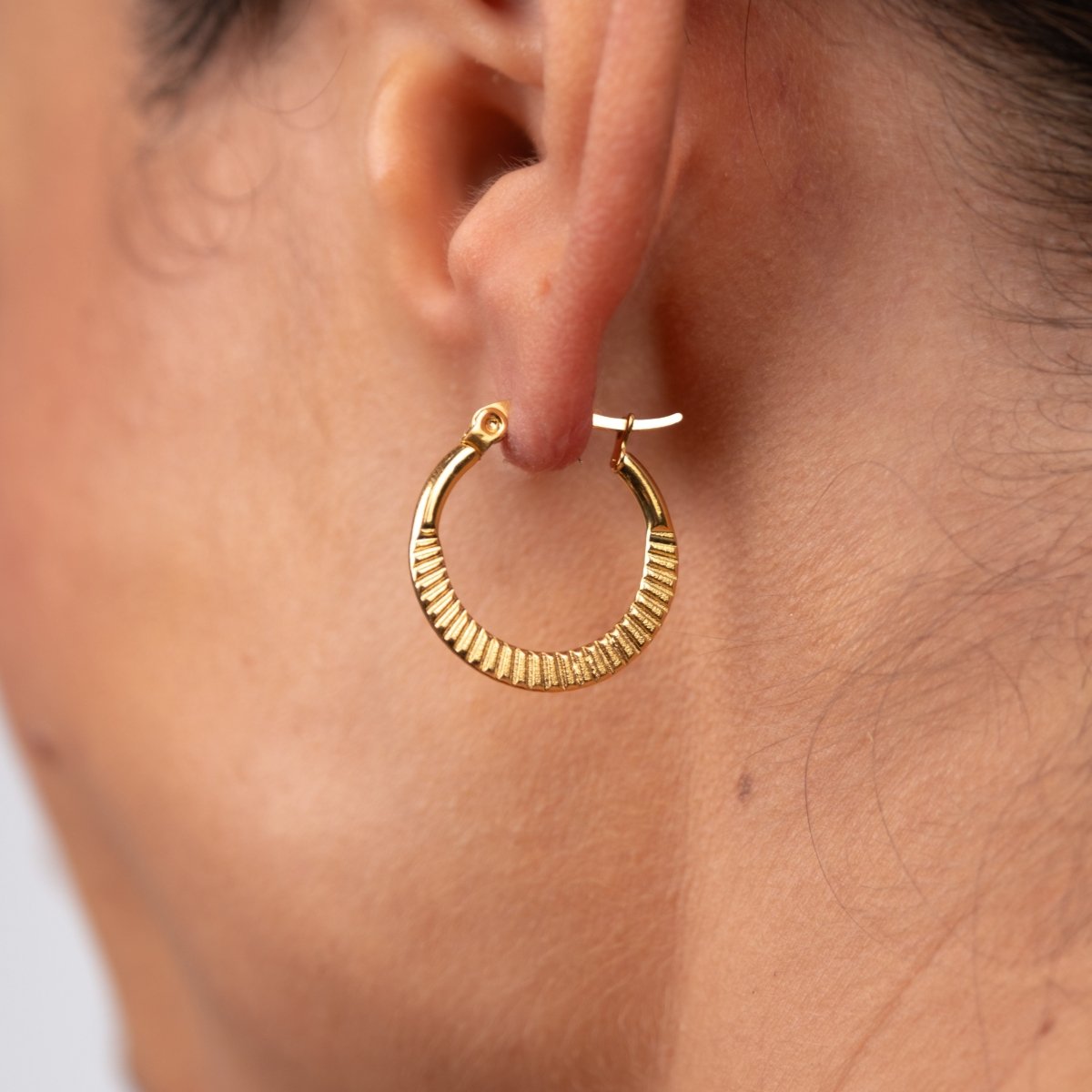 Brinco Catania Argola Banhado em Ouro 18K - Murano Joias