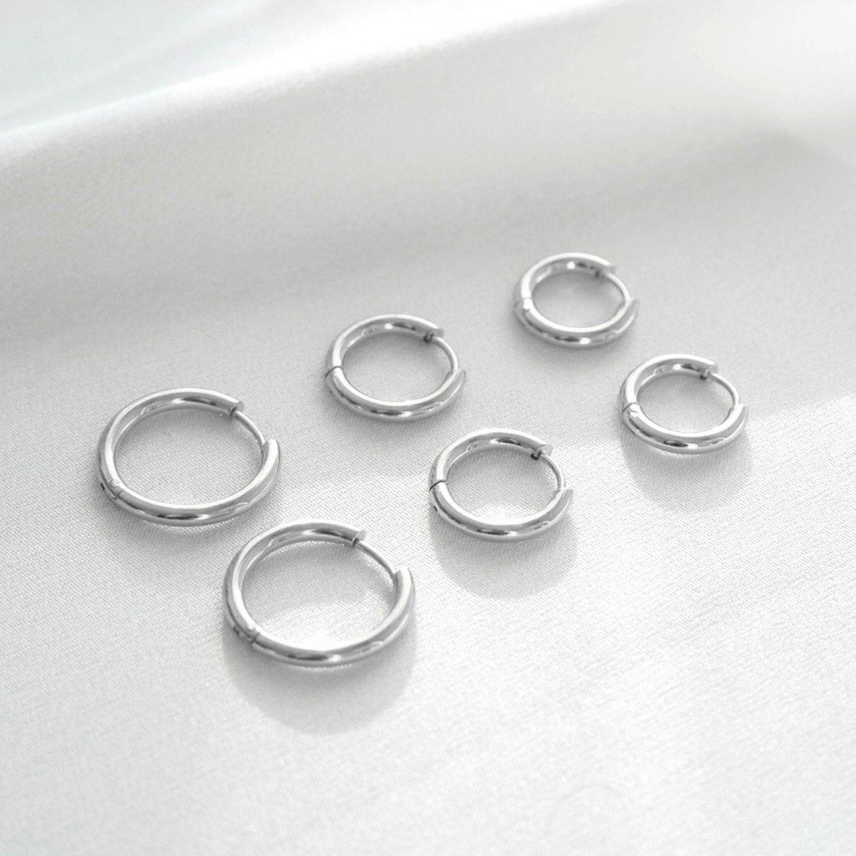 Brinco Trio de Argolas Banhado em Ouro 18K - Murano Joias