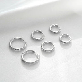 Brinco Trio de Argolas Banhado em Ouro 18K - Murano Joias