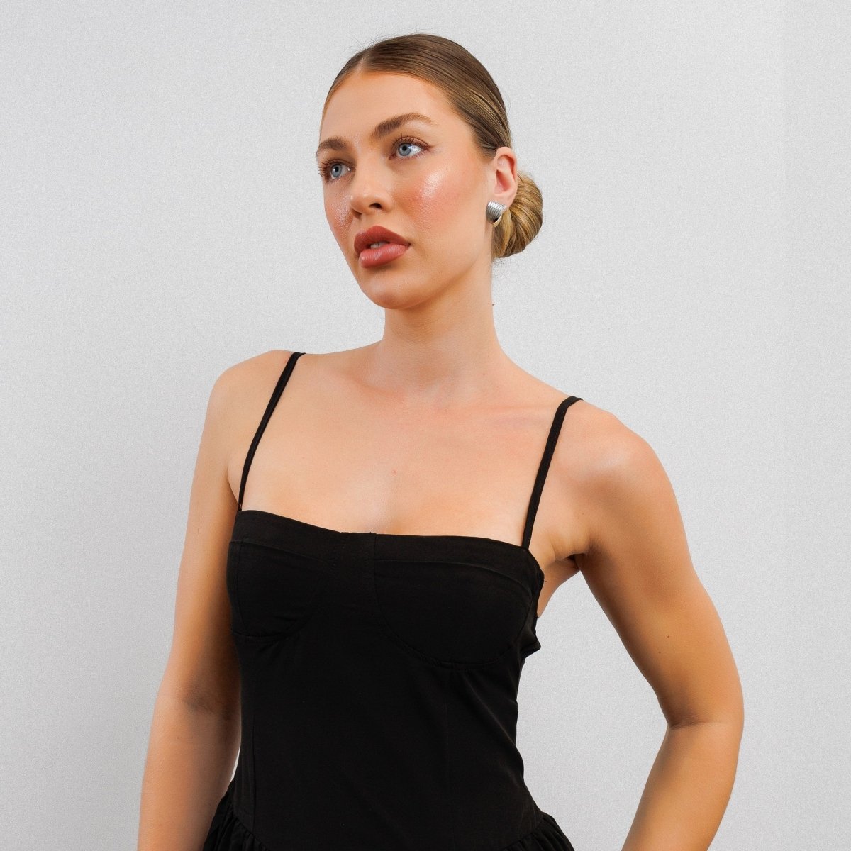 Brinco Wave Motion com Mix de Banhos Dourado e Prata - Murano Joias