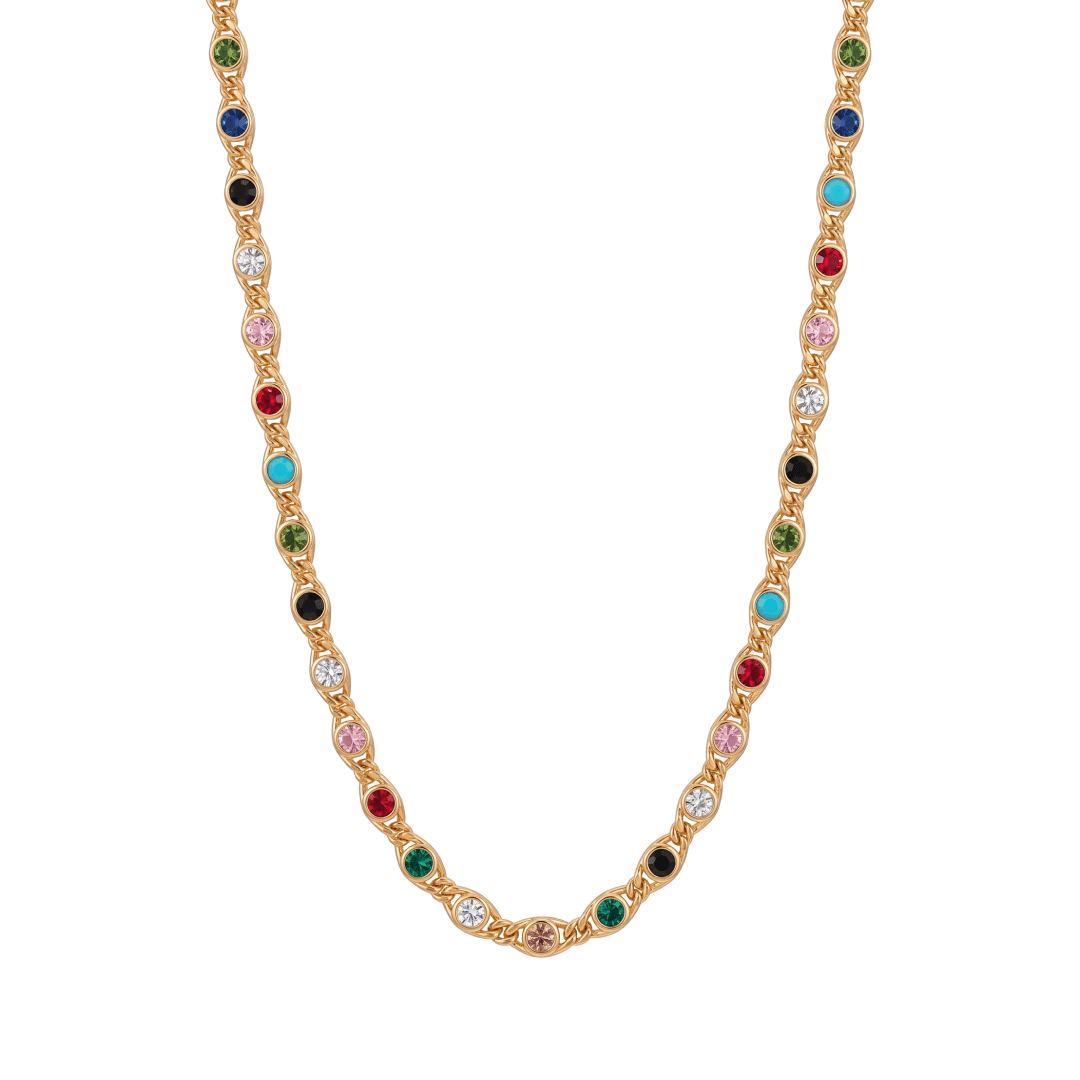 Colar Chloé Banhado em Ouro 18k - Murano Joias